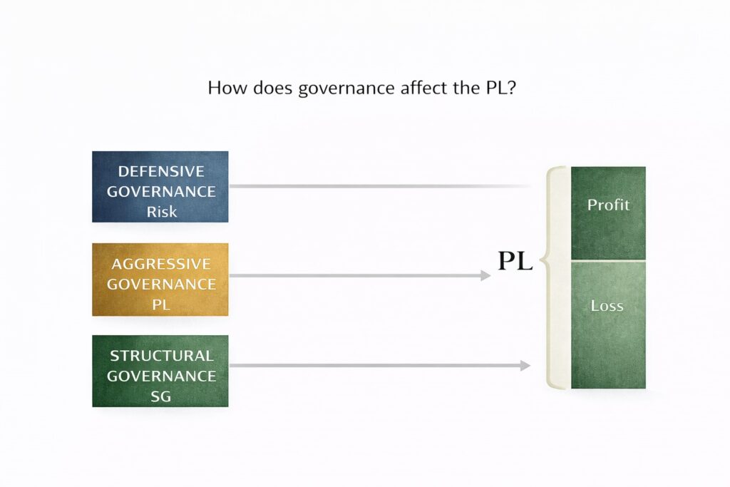 ガバナンスとPL構造の関係