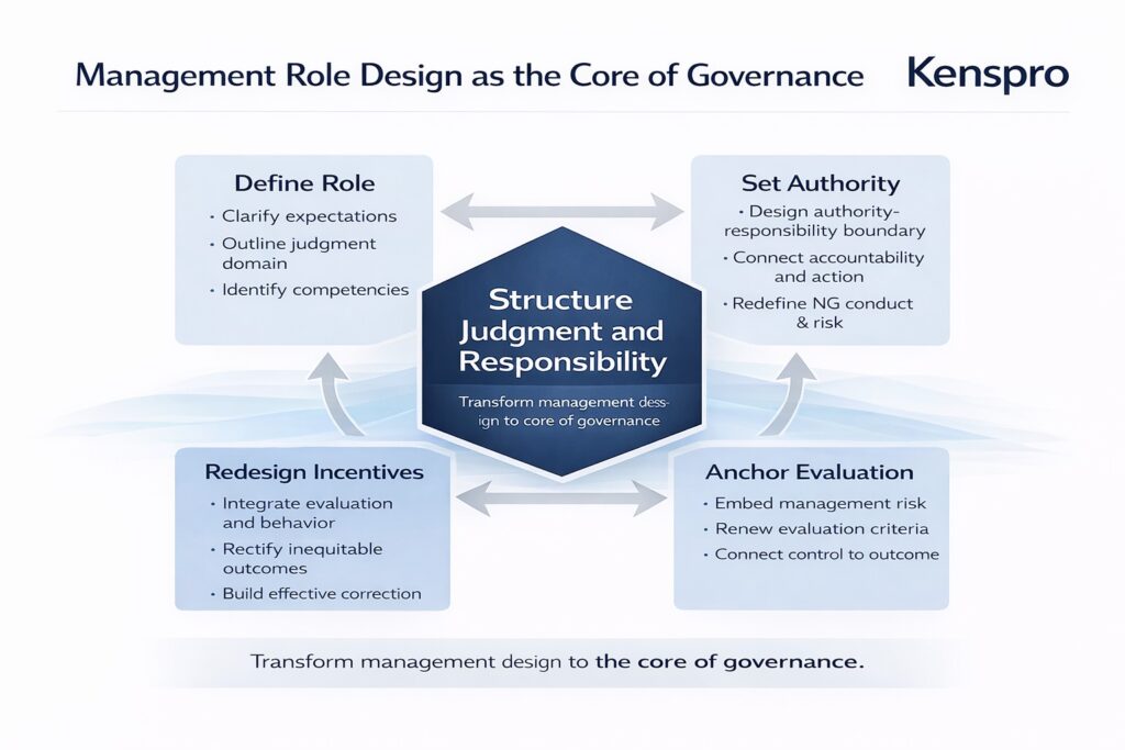 ガバナンスの核としての経営役割デザイン